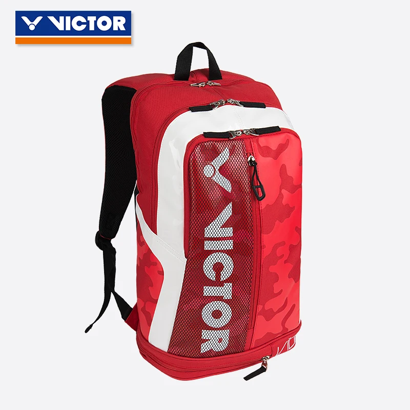 Original Victor Badminton Bag Backpack Racket Sport Men Travel Backpack Women Backpack Outdoor