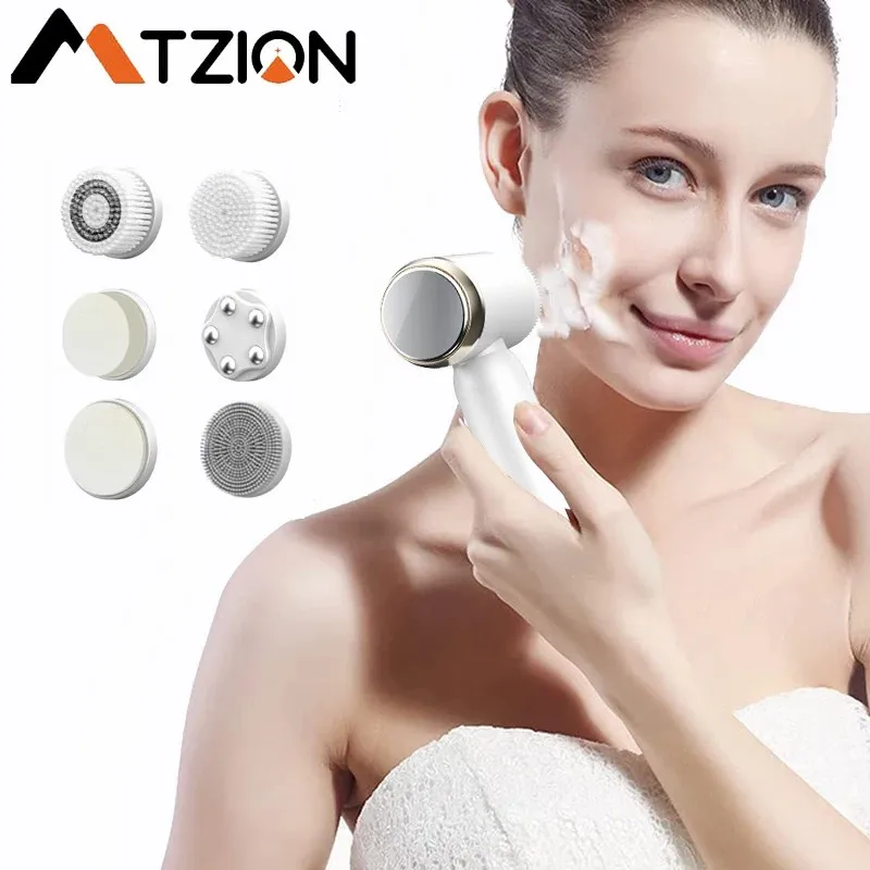 Face Cleansing Brush for Oily Blackhead Removal Acne Pore Clean Face Beauty Skin Care Equipment Massager&Exfoliator-Customize mildew removing gel deep down clean wall tiles black spots removal tap sink grout mildew mold cleaning glue for bathroom kitchen