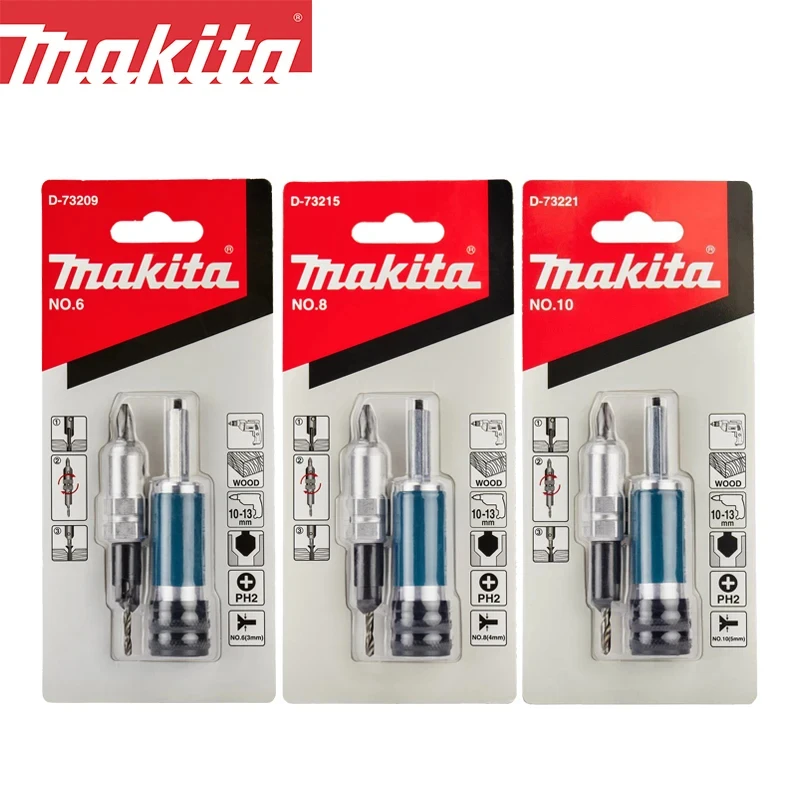 Makita-木工皿ビット、ゲージドリルドライブビット、多機能バッチ、D