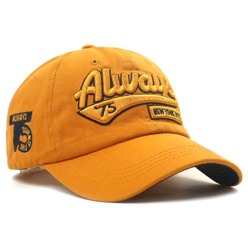Outdoor Cotton Baseball Cap For Women Fashion Casual Retro Embroidery Men's Cap Sports Snapback Hat Hip Hop Rebound Baseball Hat