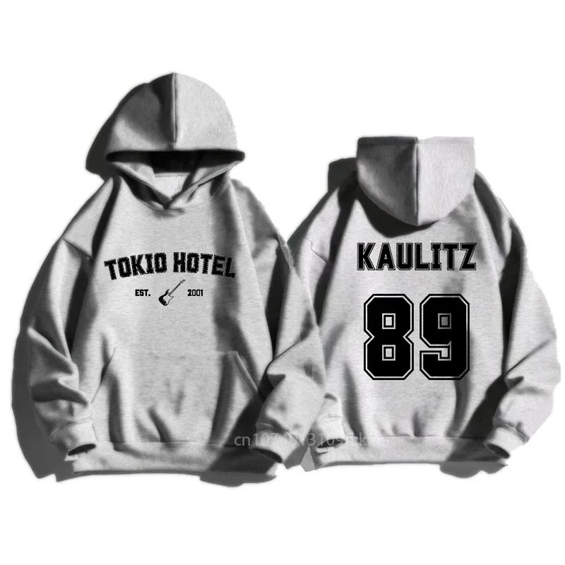 Tokyo Hotel Men Women Cotton Hoodie Kaulitz Hoodies Band Luxury High Quality Hooded Sweatshirt Spring Autumn Printed Pullover