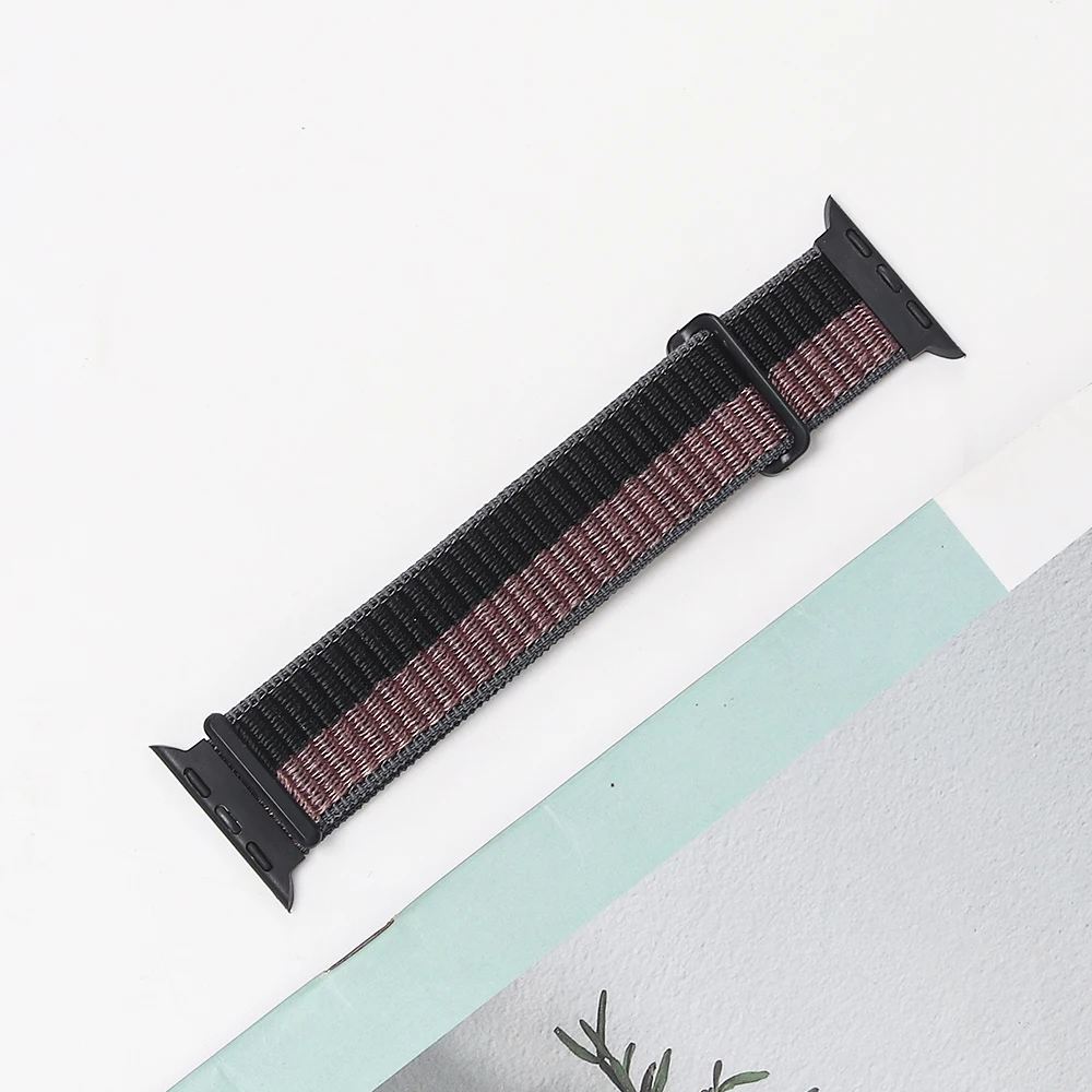 Adjustable Nylon Elastic Watch Strap Bracelet