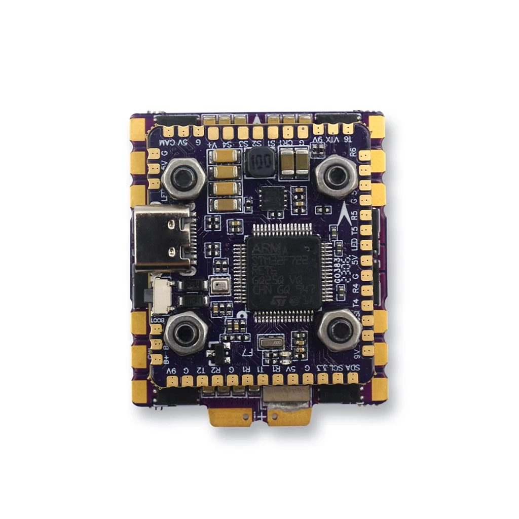 mini-tower-flight-controller-para-fpv-drone-pecas-quadcopter-flycolor-raptor5-esc-3-6s-braco-32-bit-mcu-stm32g0-60a-4-in-1