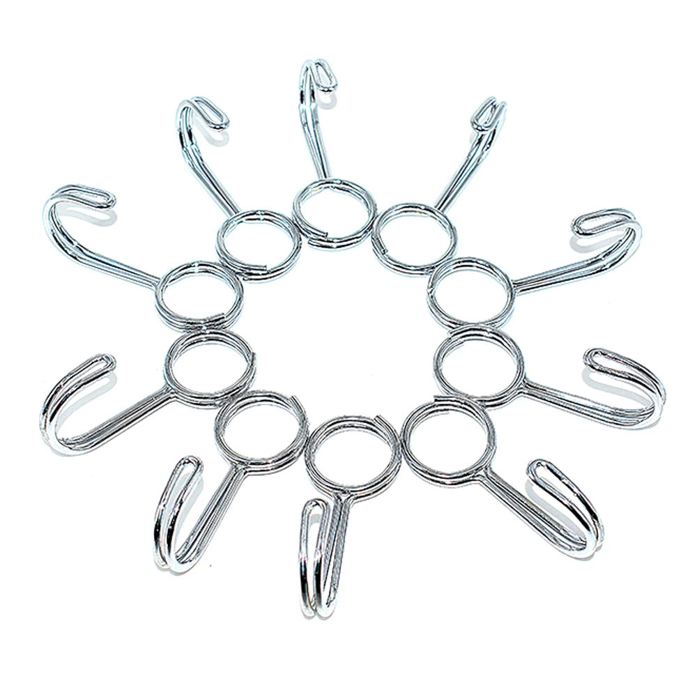 

Stainless Steel Coat Hook Hat Bag Keys Rack/ Rope Hooks Cord Hooks Hanging Hooks for Kitchen, Work Shop, Bathroom, Garden