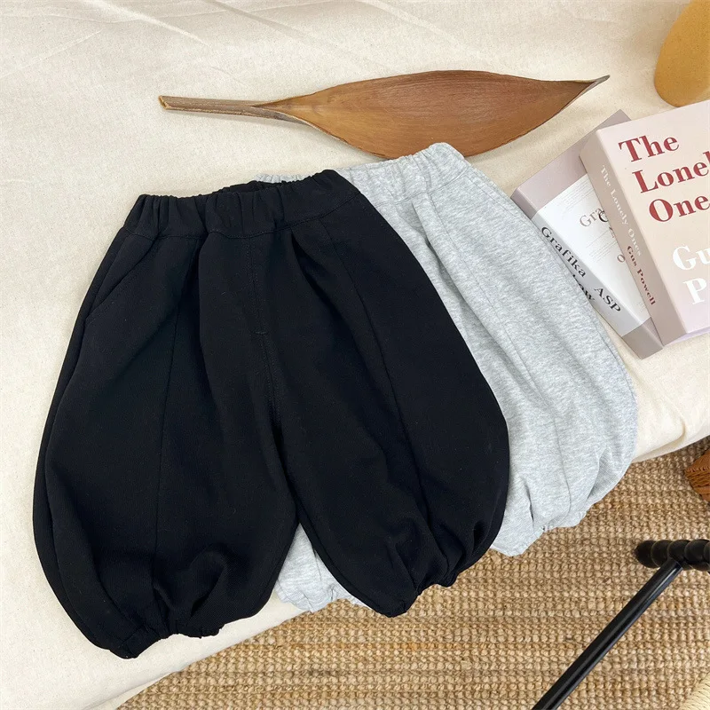 

1 To 8 Years, Autumn Boy Trousers Sweatpants New 2024 Fashion Outdoor Long Pants School Casual Children's Clothing Spring
