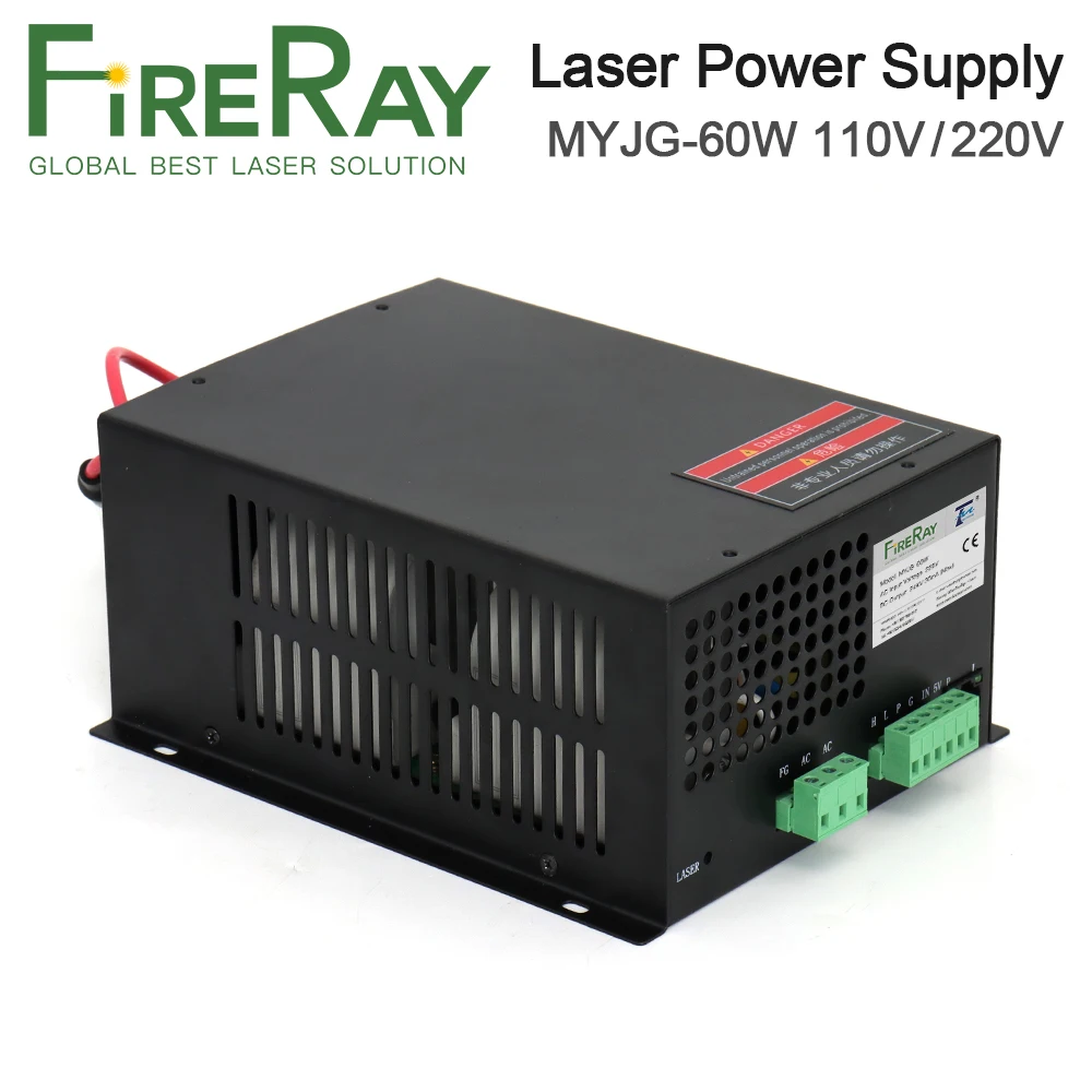 Alimentatore Laser Co2 Fireray Myjg-60W Per Macchina Per Incisione E Taglio Laser Co2