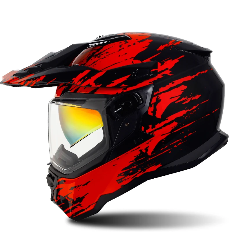 

Off-Road Mountain Biker Fall Protection Bulletproof Helmet Classic Bike Mountain Bike Racing Helmet Off-Road Downhill Bike