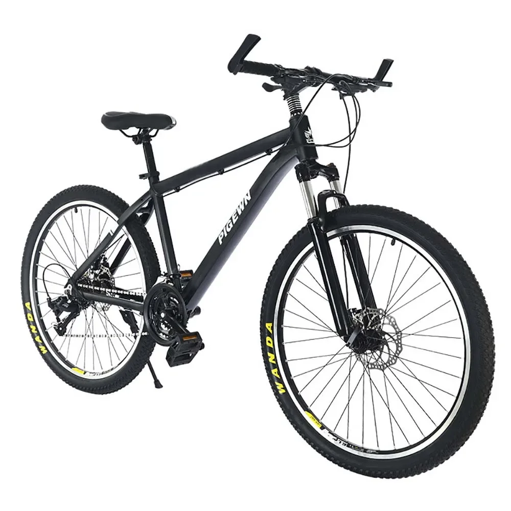 

26 Inches Mountain Bicycle Variable Speed Bike Super Lightweight Aluminum Alloy Frame Front And Rear Double Disc Brakes
