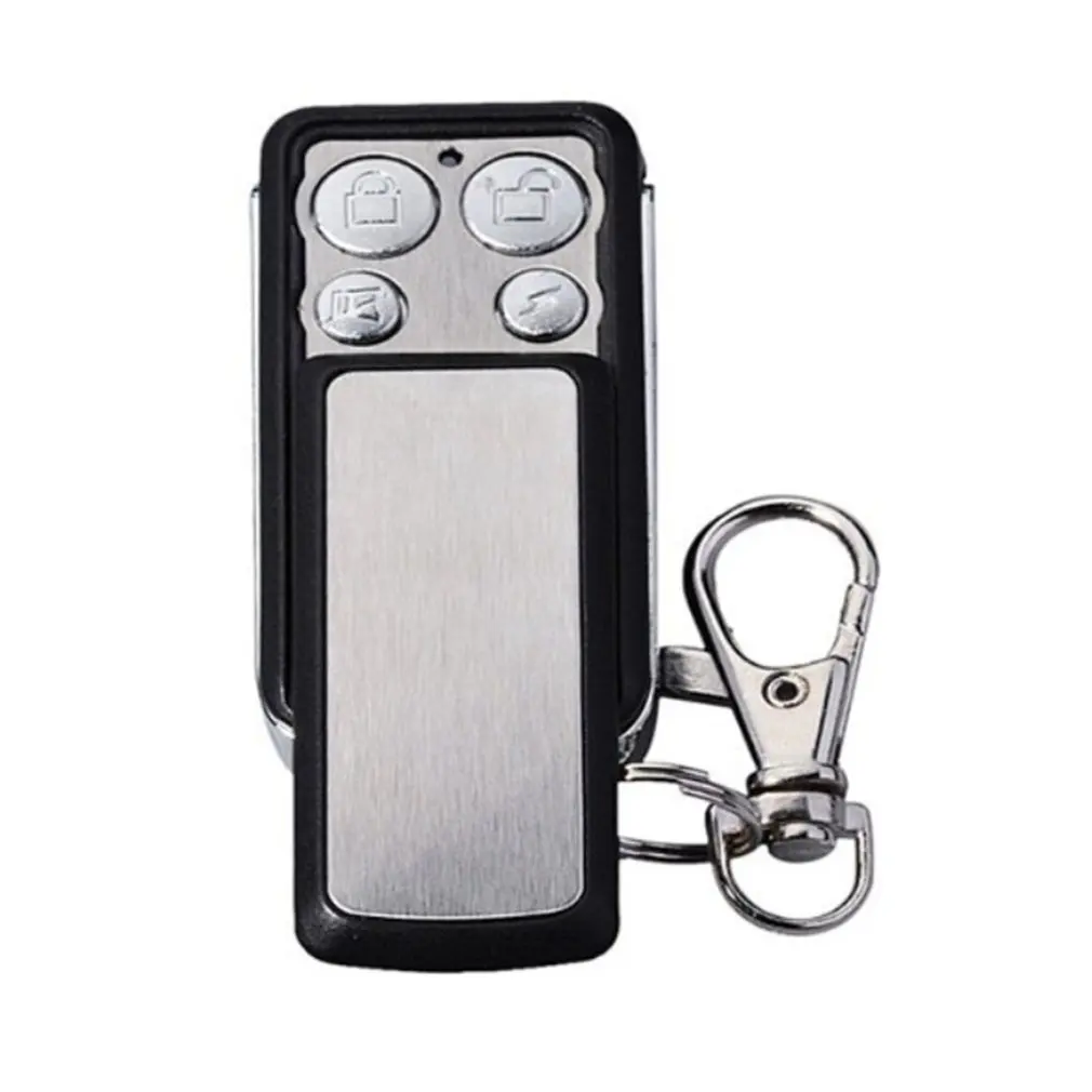 Hot Garage Door Remote Control With Key Ring 4 Buttons Clone Wireless 433mhz Copy Car Garage