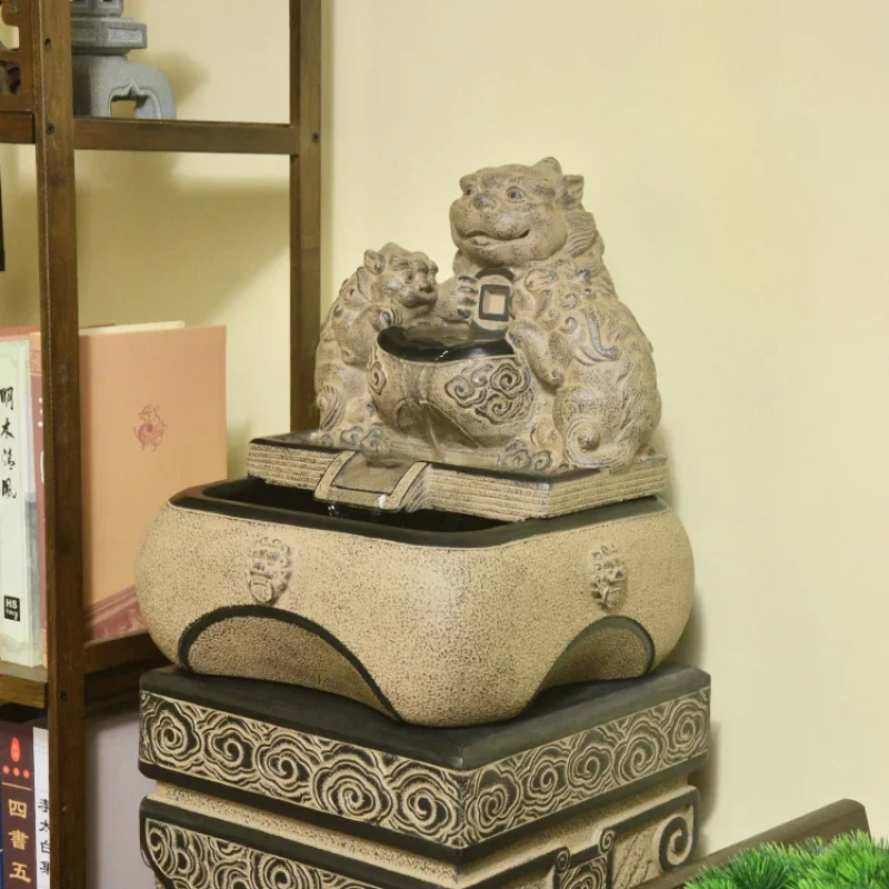 

Офисные украшения для прихожей Настольный аквариум для удачи подарок на новоселье