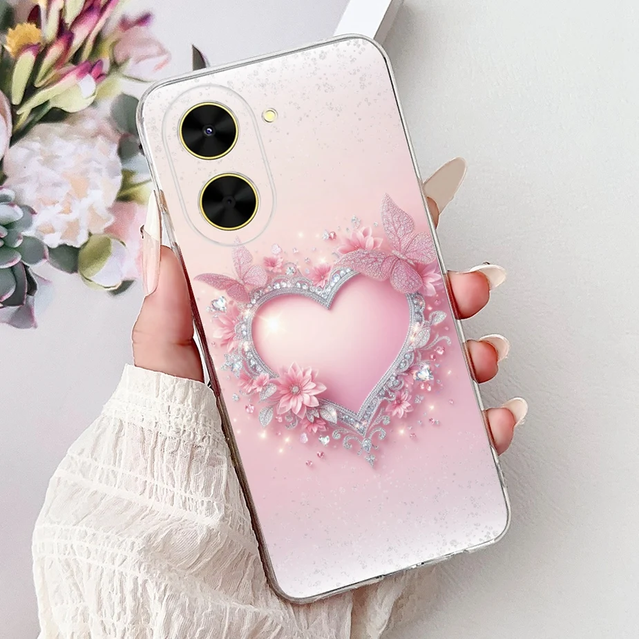 Luxury Painted Soft Silicone Phone Case - Artistic Design Cover