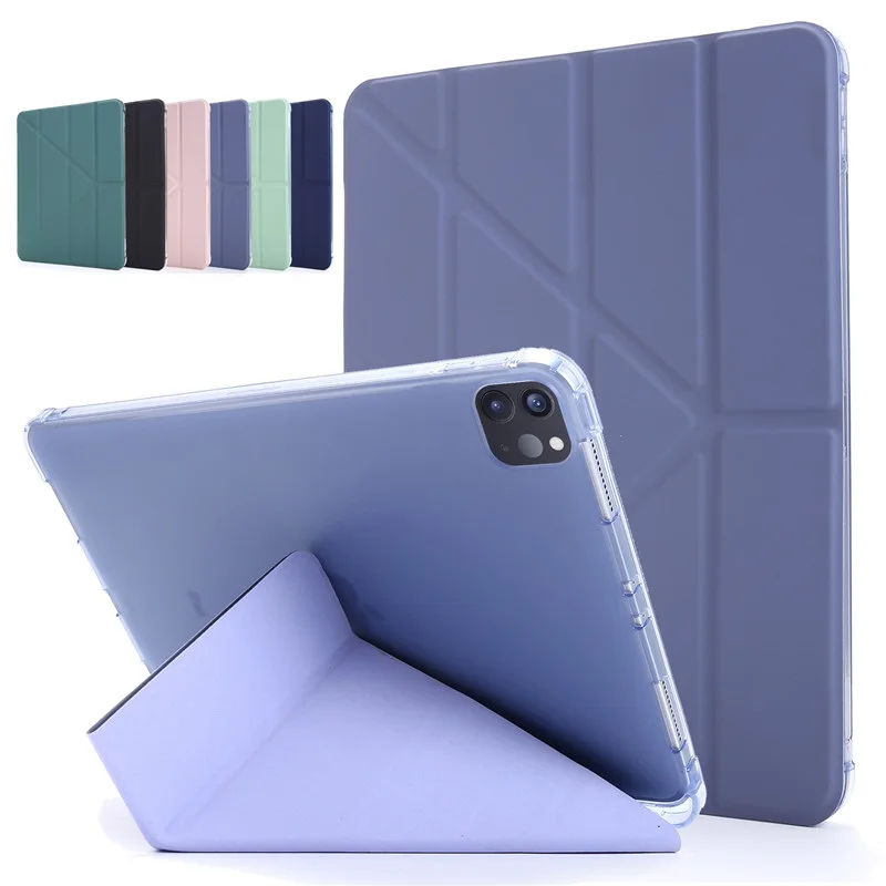 

For iPad Pro 2021 11 12.9 inch Case With Pencil Holder Stand Cover Tablet Shell For iPad Pro 11 12 9 Case 2021 2020 2018 Funda