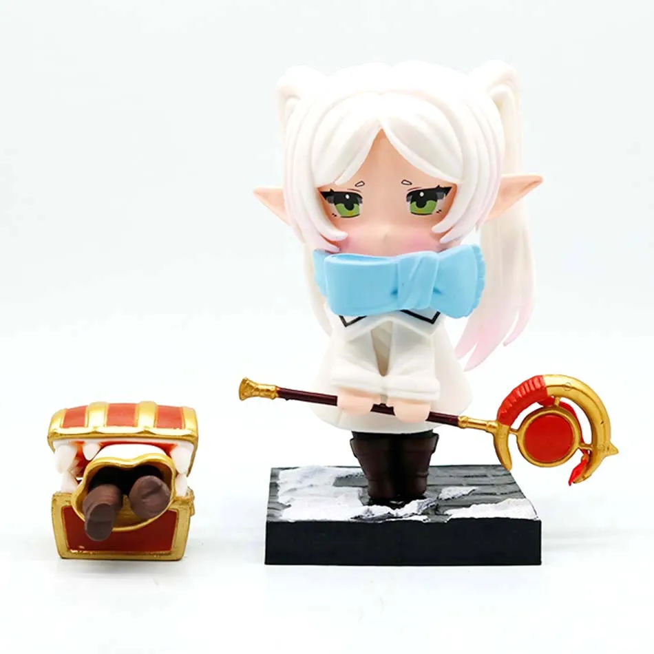 Anime Frieren Action Figures PVC Desktop Ornament Collection - Decorative Statue
