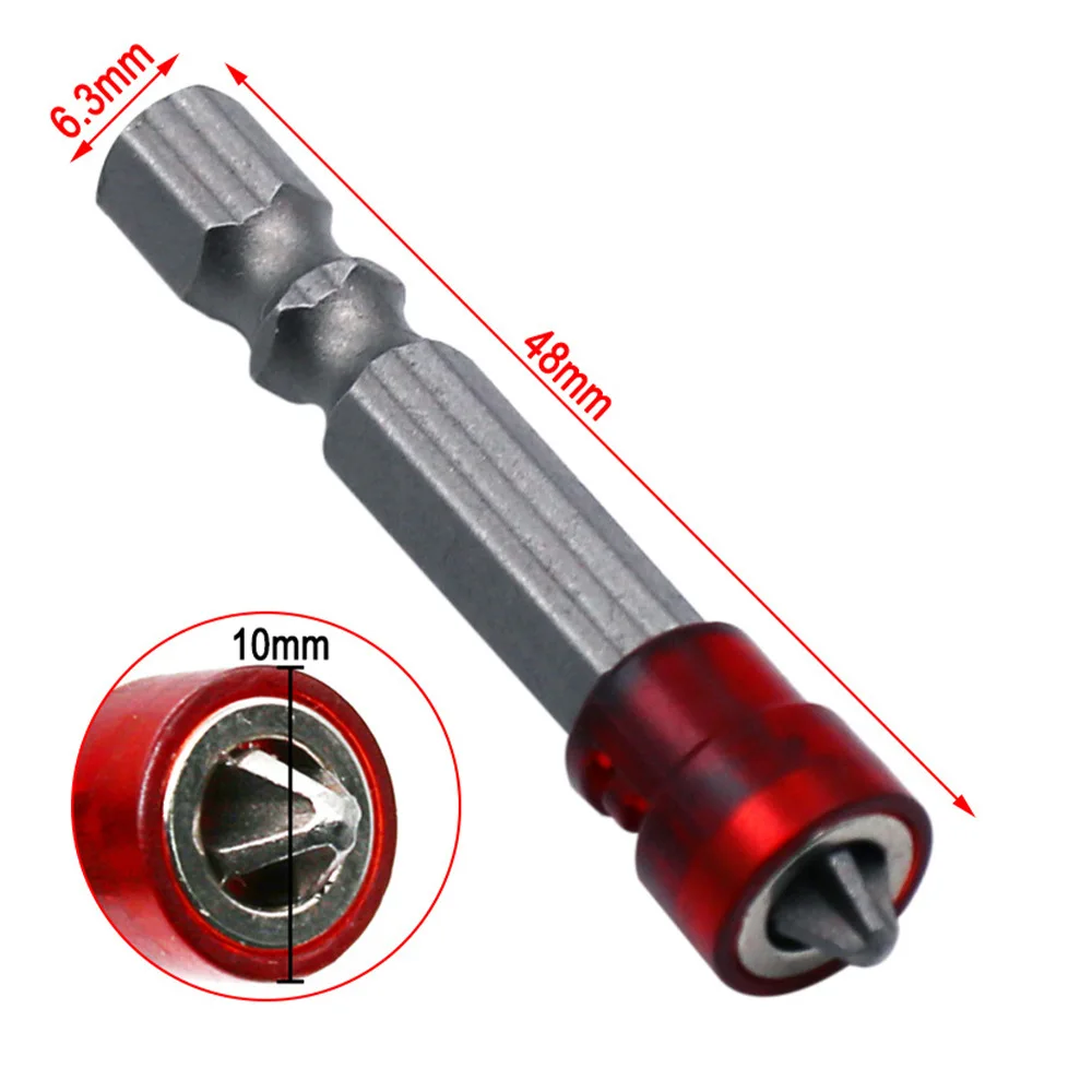 Magnetic Screwdriver Bits 1/4 Inch Cross-head PH2 Hex Shank Bit Electric