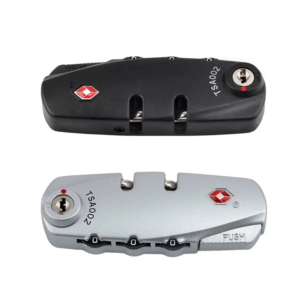 Description Picture 6 of itemPortable Cabinet Locker Travel Suitcase Luggage Coded Lock 3 Digit Combination Lock Customs Password Lock Security Tool