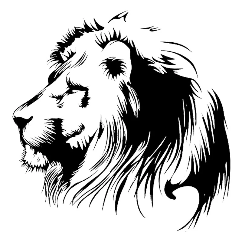 

Domineering lion sticker animal car sticker personalized car motorcycle Sticker Car decoration