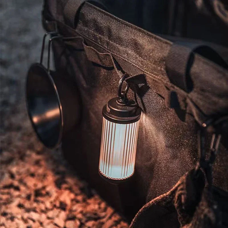 Description Picture 6 of itemLED Camping Light 5 Light Modes Dimmable Tent Lights Multifunction Desktop Lamp Type-C USB Charging Portable Hanging Lantern