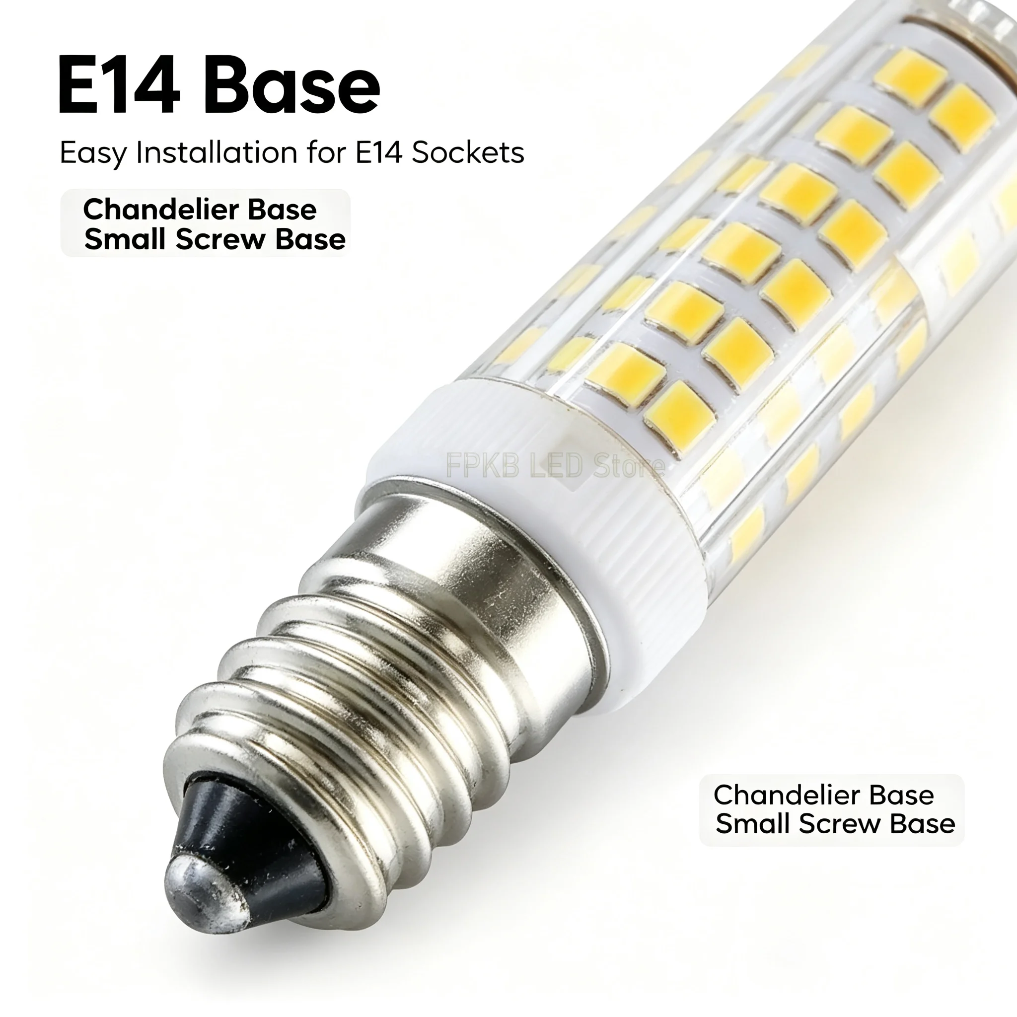 Energy-Efficient Mini LED Corn Bulb Light with 360° Beam Angle