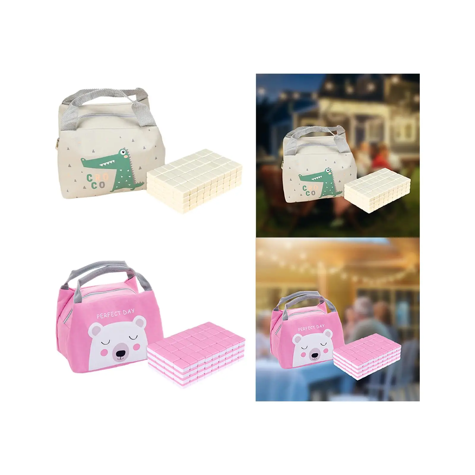 Travel Mahjong Set, Classic Tile Games, Board Game, Portable Mahjong Game,