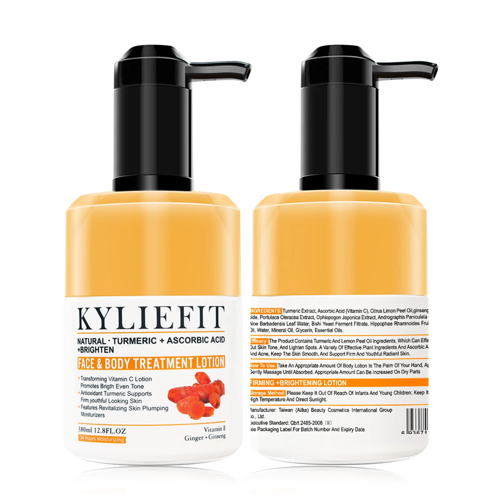 Turmeric Body Cream for Face & Body - All Natural Skin Brightening Lotion - Cleanses Skin, Evens Tone, Sun Damage, & Age Spots 6