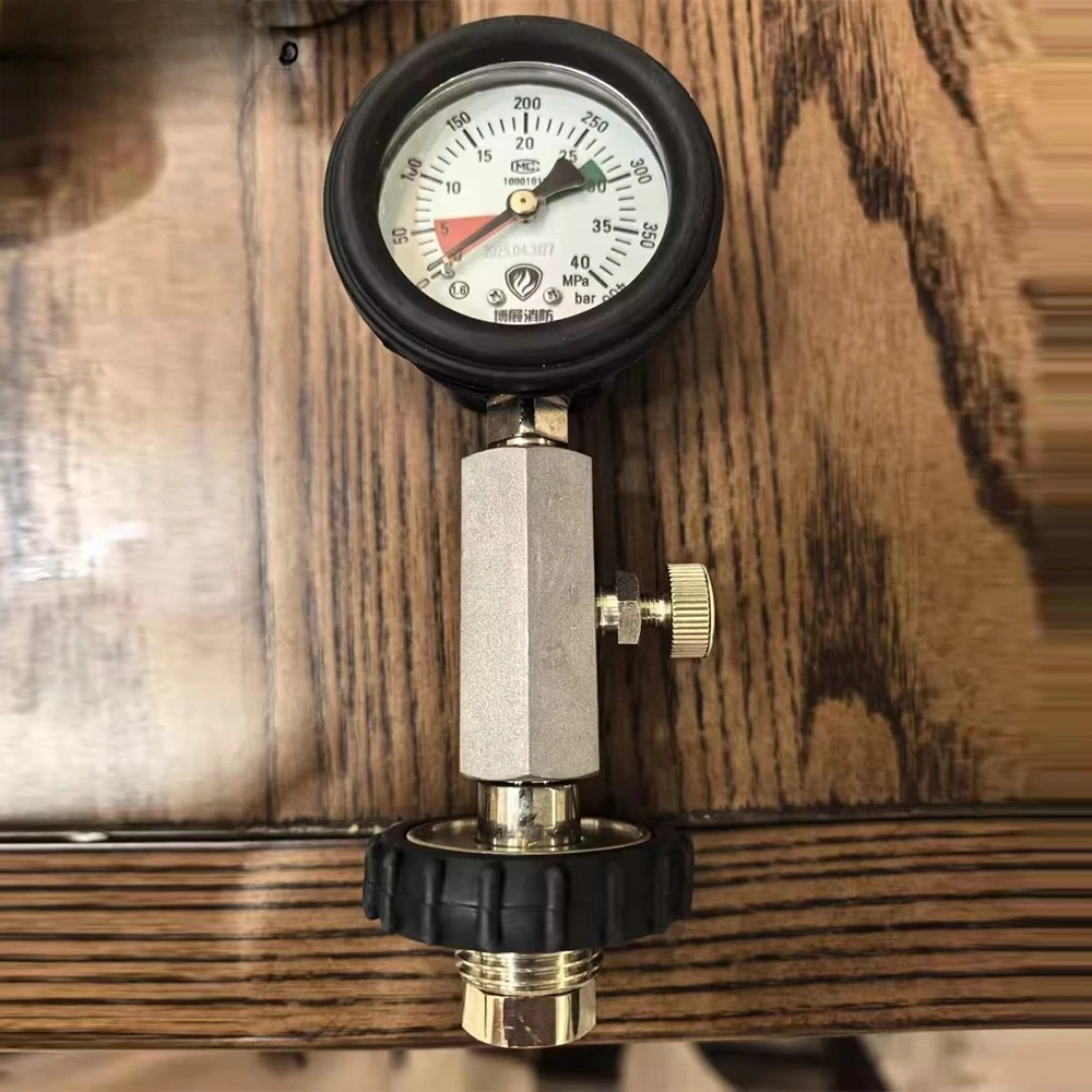Messung des 300 bar 30 MPa Hochdruck-Barometers zum Tauchen von Kohlefaser-Sauerstoffflaschen