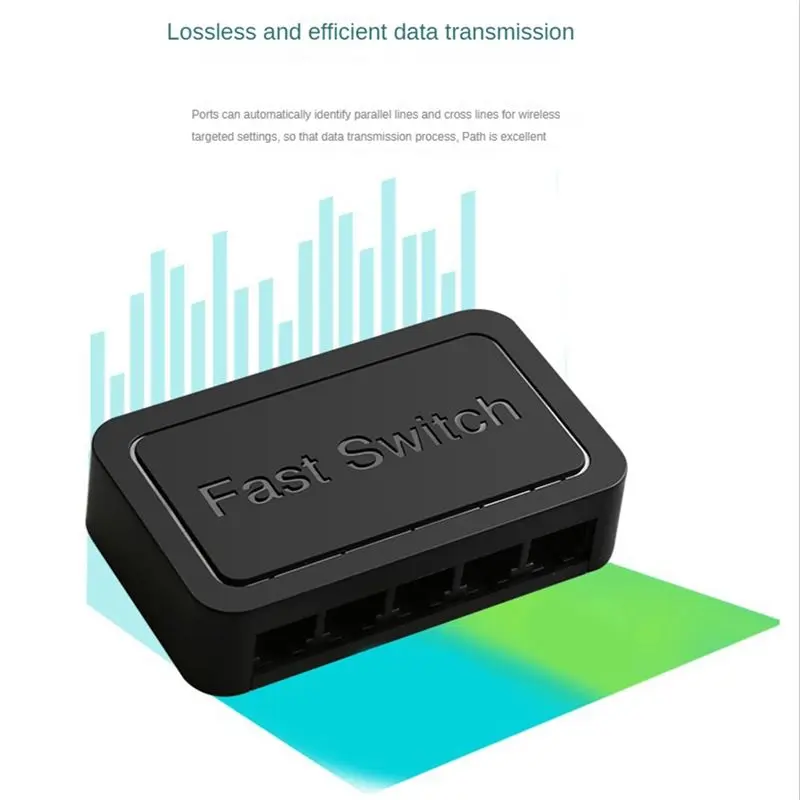 AP-Mini 5 포트 네트워크 스위치 이더넷 스위치 인터넷 분배기 데스크탑 10/100/1000Mbps RJ45 허브, 기가비트