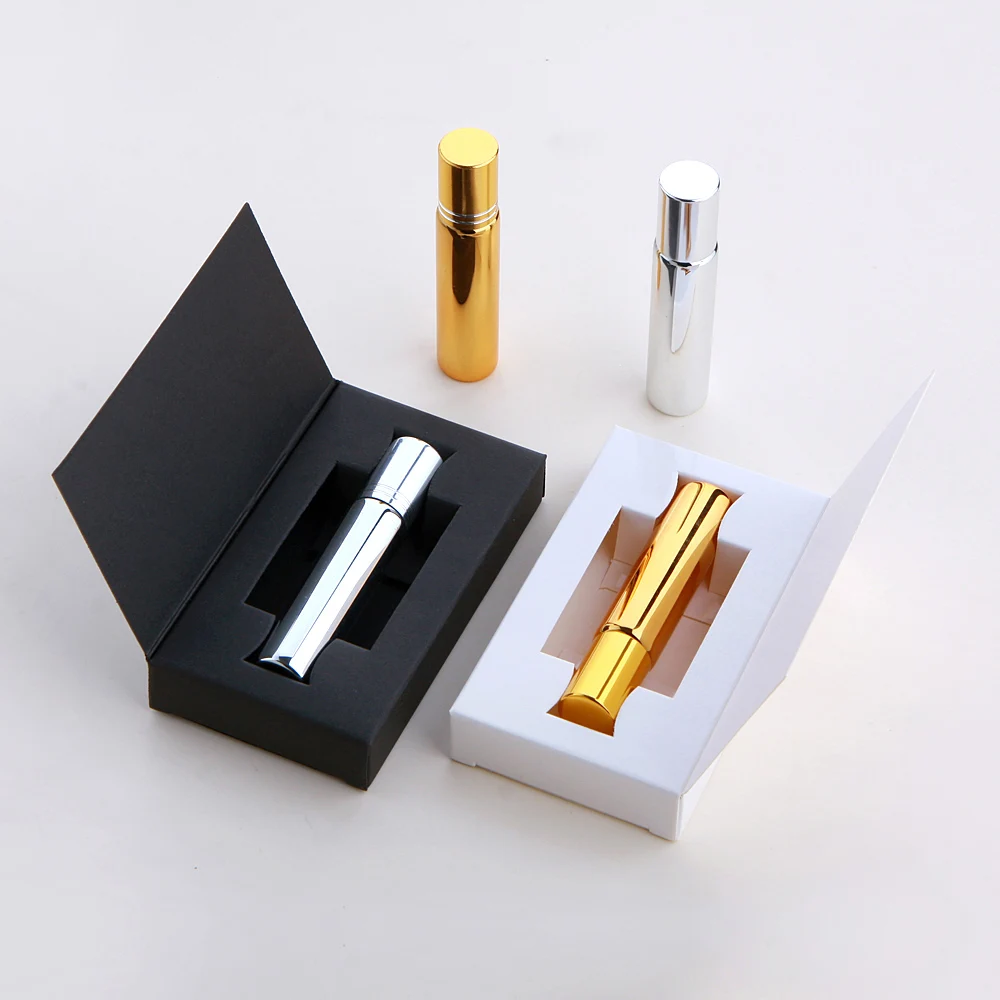 20/30/50 Pcs 10ml Essential Oil Bottle Perfume Bottle With packaging box Aromatherapy Perfumes Lip Balms Roll On Bottles