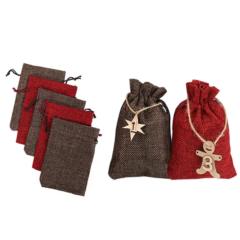 Christmas Advent Calendar 24pcs Christmas Advent Calendar Bags