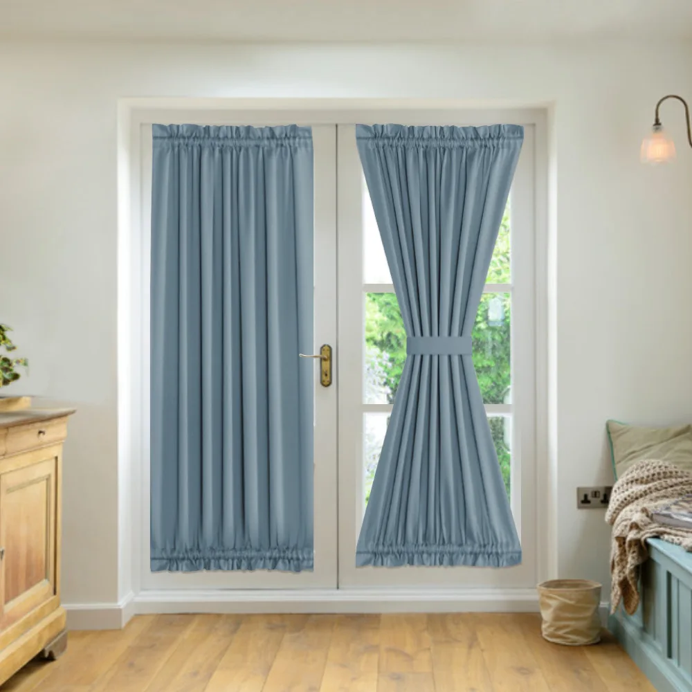 

MK538-fabric rod heat-insulated and blackout finished curtains