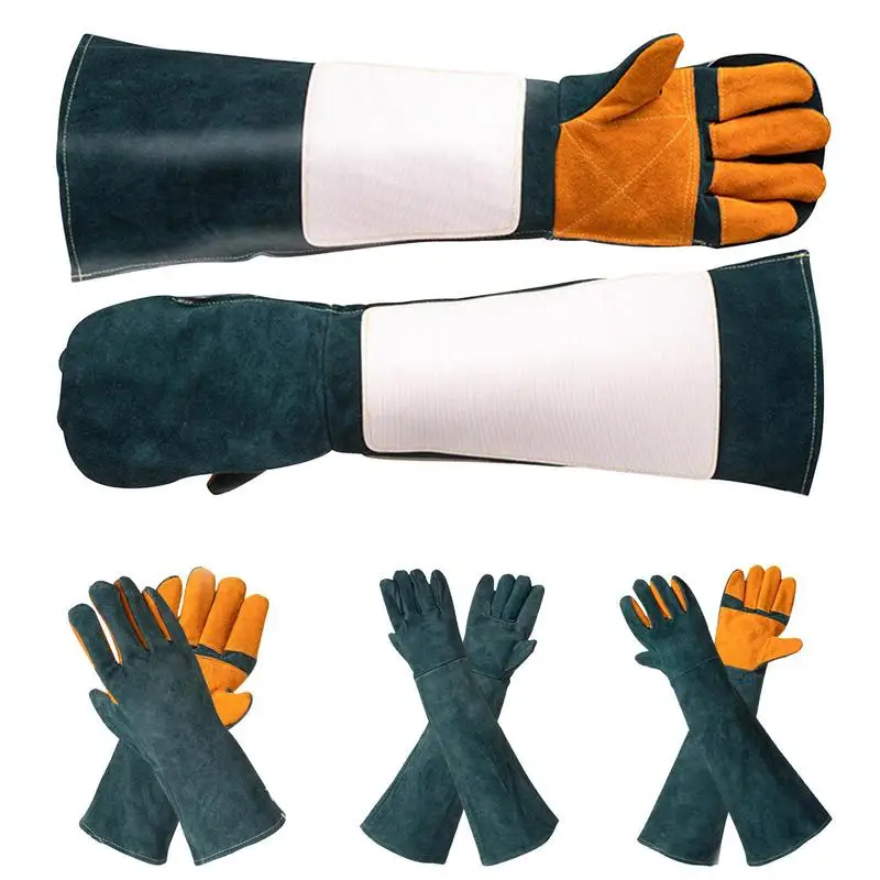 Animal Handling Gloves Extreme Heat And Fire Resistant Gloves Bite Proof for Cat Dog Bird Falcon Washing