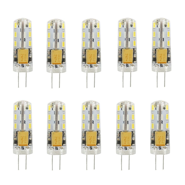 1-10pcs LED G4 8 LED 2W Light Bulb AC/DC 220V LED Lamp COB Spotlight  Chandelier Lighting Replace Halogen Lamps For Home - AliExpress