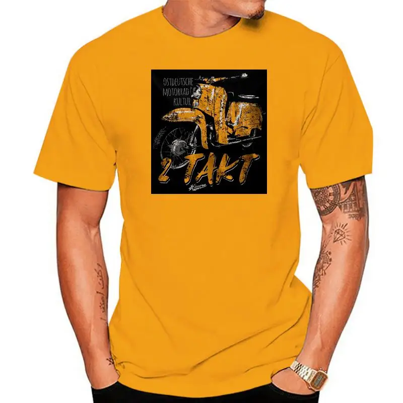 Maglietta Casual Manica Corta Novità 2 Takt Schwalbe T Shirt Schwarz Simson S50 51 49Ccm Ostciclomotore Ddr Himora