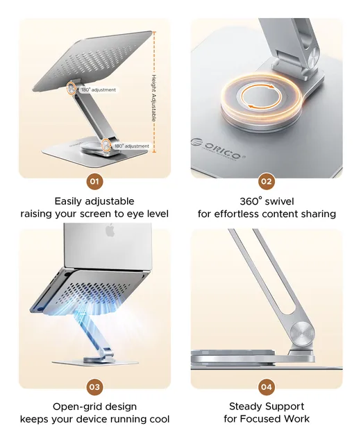 ORICO Foldable Laptop Stand Aluminum Alloy