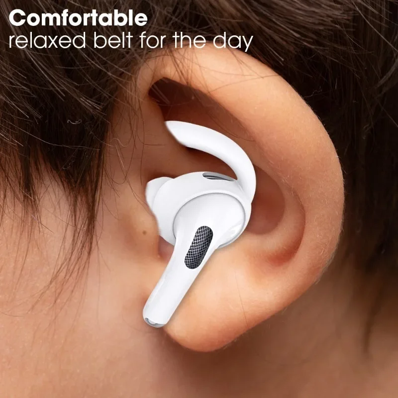 Premium Soft Anti-Loss Ear Hooks for Sports and Active Lifestyles
