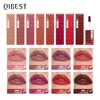 QIBEST 8 Color Watery Lip Gloss Waterproof Long Lasting Mirror Lip Glaze Moisturizing Liquid Lipstick Tint Women Makeup Cosmetic