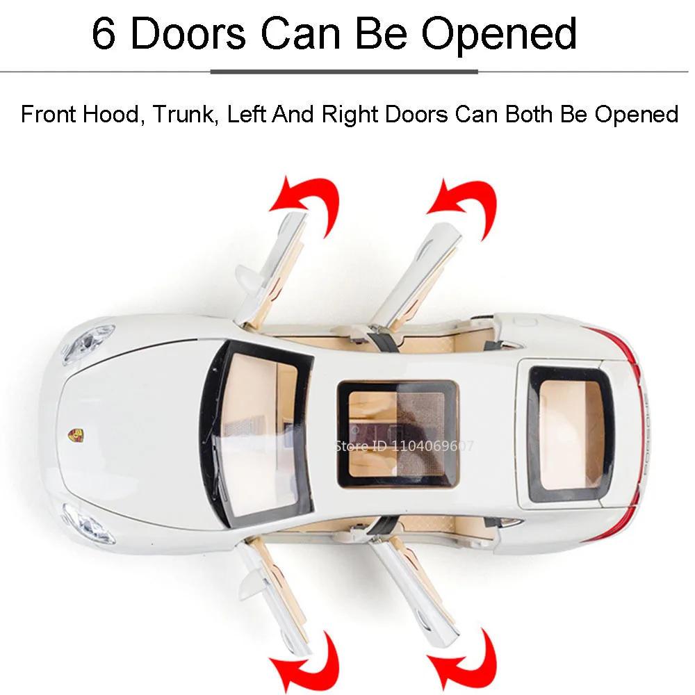 لعبة نموذج سيارة باناميرا للأطفال، بمقياس مصغر، مص...