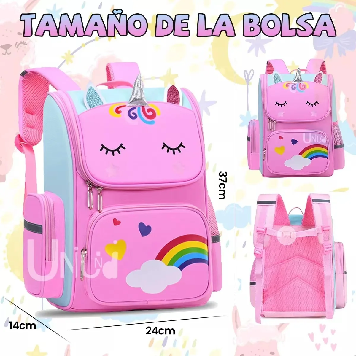 Fashion School Bag Parani Children's Space Backpack Primary and Secondary School Preschool Children  Classic Causal Designer
