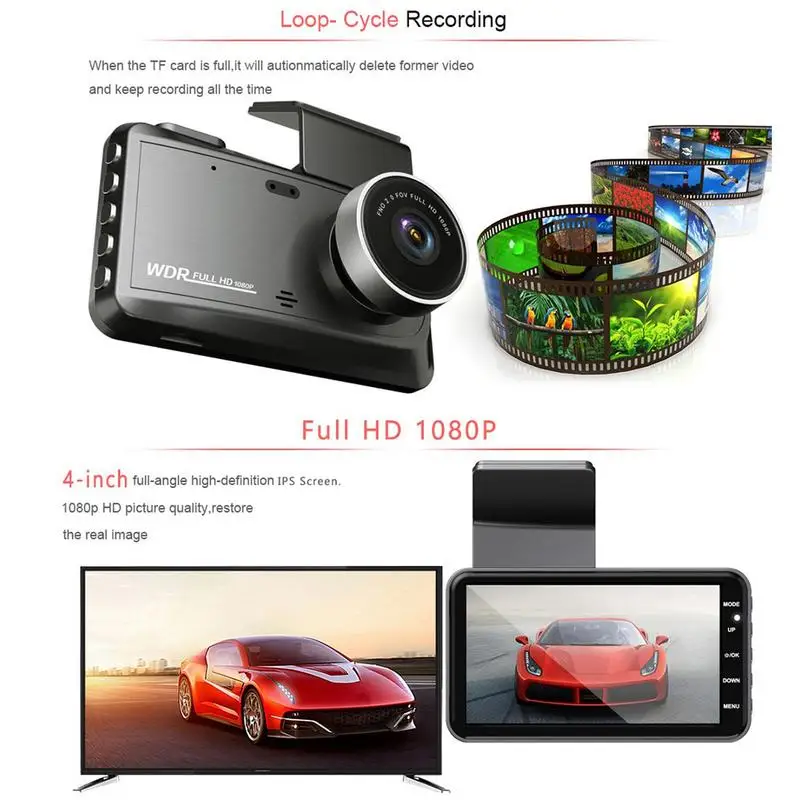 Auto DVR Dash Cam, schwebendes