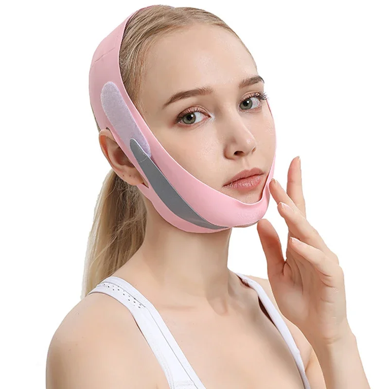 

Face Lifting Strap for Women V-Line Facial Lift Bandage Sculpt Bandage Double Chin Reducer Chin Up Slimming Strap Fixed Belt
