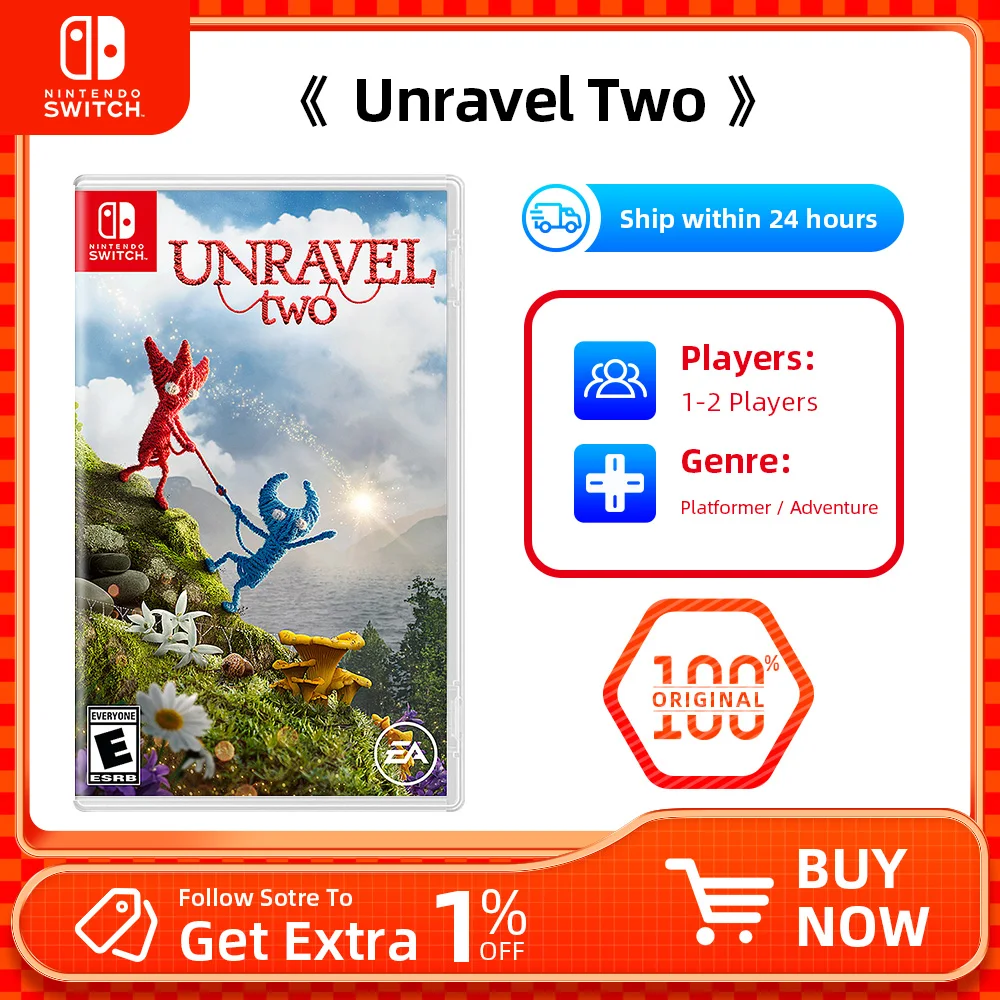 Unravel Two, Jogos para a Nintendo Switch, Jogos