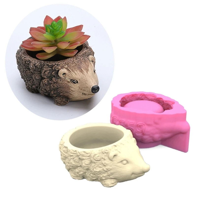 

Цветочные горшки в форме животных, полимерные формы для изготовления цветочных горшков, горшков для растений