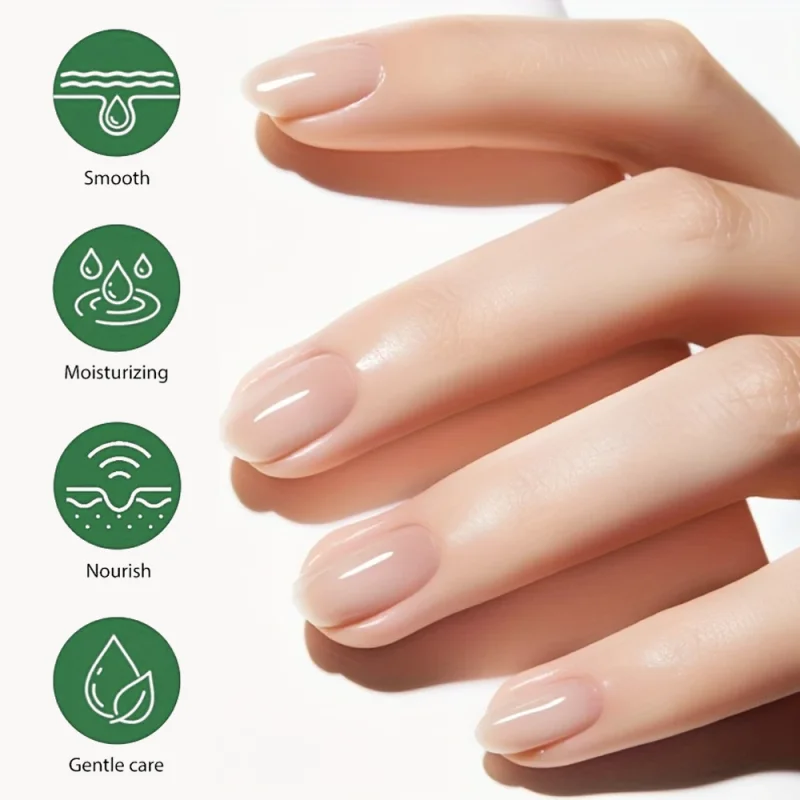 15ml Care Nail Polish - Keratin-based nail polish, long-lasting anti-chipping and anti-breakage formula, strong, weak, brittle o