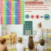 Multiplication 12x12 Addition 12+12 Both Sides Math Game Pop Fidget Toys, Macaron Silicone Push Pop Bubble Educational Toys 3