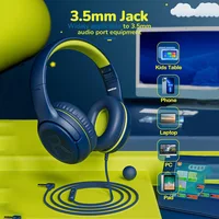 AWATRUE AT2 Headset,3.5mm Surround Stereo Gaming Headphones with Mic Soft Memory Earmuffs for PC,Laptop,Kids for School Toddler - Image 6