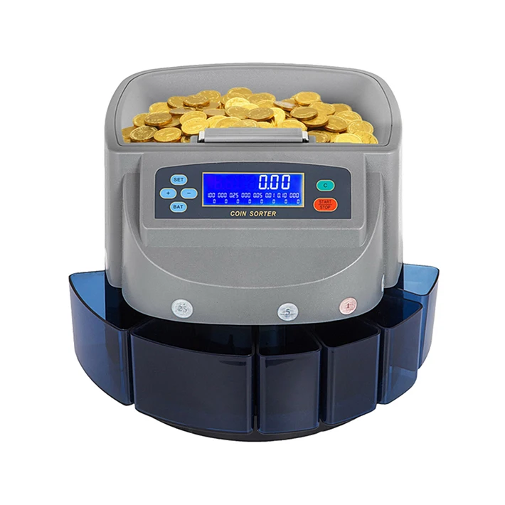 Electronic Automatic Euro Coin Counter of 300 Pieces / Min Coin Sorter  Counting Machine - AliExpress