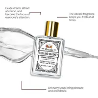 ROXELIS 50 ml de parfum riche et au whisky pour homme, parfum longue durée, améliore le charme personnel, montrer en toute confiance du style et de l'élégance 1