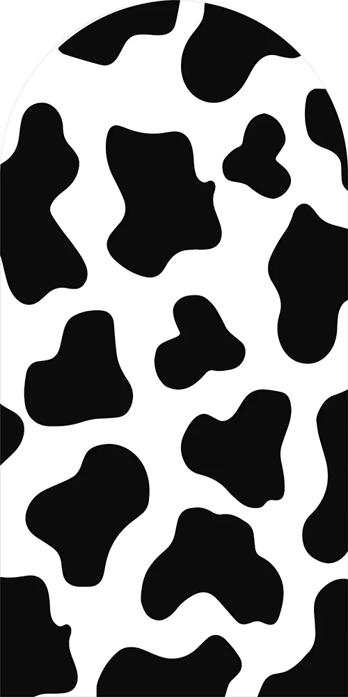Mehofond Barn House Arched Backdrop Cover Farm Rural Filed Baby Shower Party Cow Round Top Spandex Background Photozone