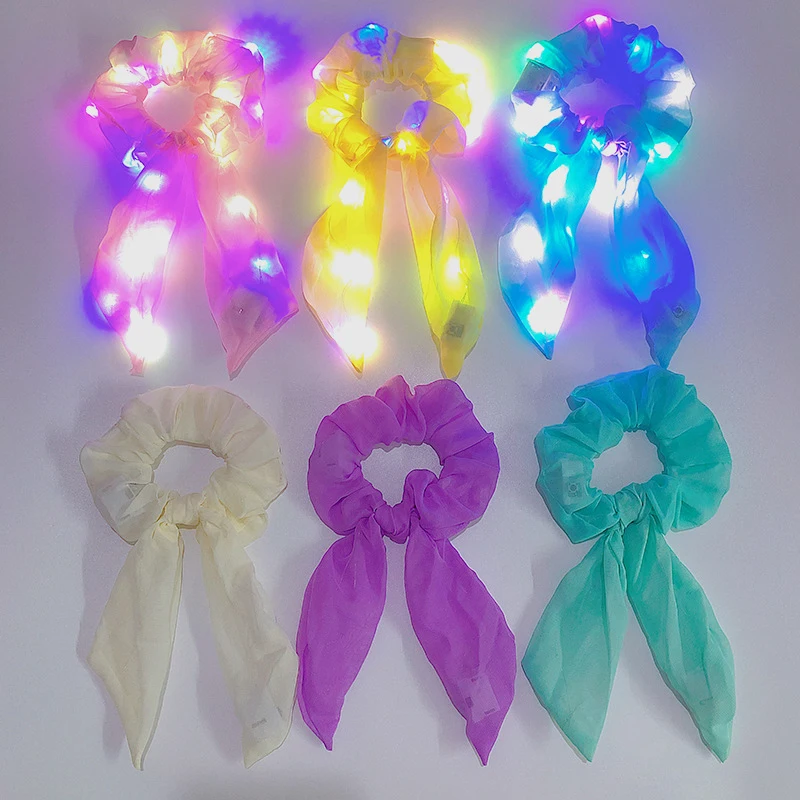 LED Luminous Hair Scrunchie 3