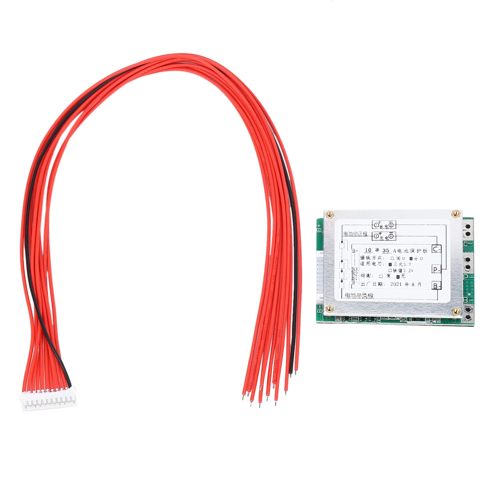 

10S 36V 35A литий-ионная литий-полимерная батарея, защитная плата Bms Pcb для электровелосипеда, электрического скутера