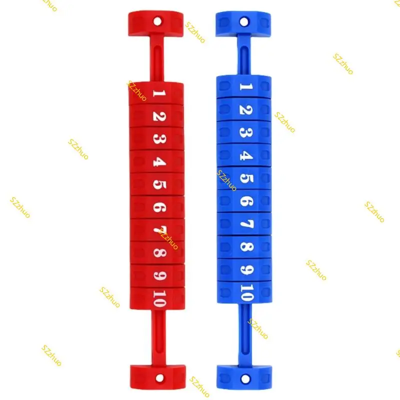 2Pcs 10 Numbers Scoring Counter Score Keepers for Foosball Table